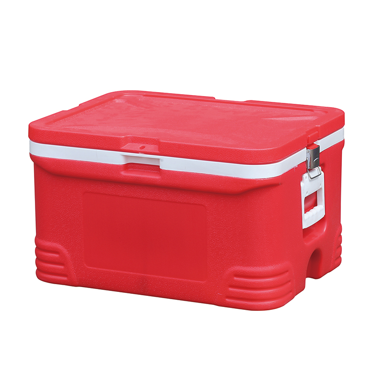 Wholesale KY48B 48L Insulated Metsi Tloaelehileng Plastic Cooler Ice Box